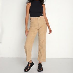 Levi’s Corduroy Ribcage Straight Ankle Jean